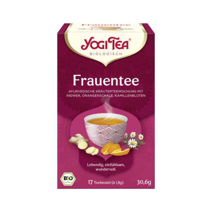 BIO Ajurvédsky čaj "Ženský čaj" Yogi Tea - sáčkový – Obrázok 2