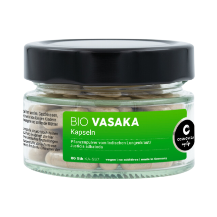 Bio Vasaka COSMOVEDA – podpora zdravia dýchacích ciest a priedušiek