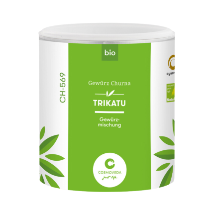 Bio Trikatu Churna COSMOVEDA – podpora trávenia a detoxikácie organizmu