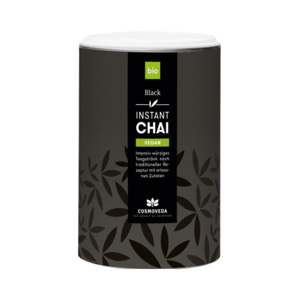 Bio Chai Vegan Black COSMOVEDA – vegánska zmes na podporu energie a trávenia