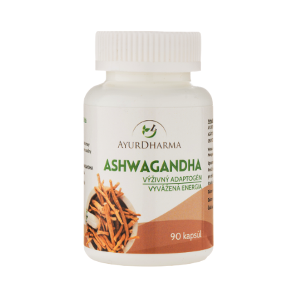 Ashwagandha – prírodná adaptogénna bylina od AYURDHARMA
