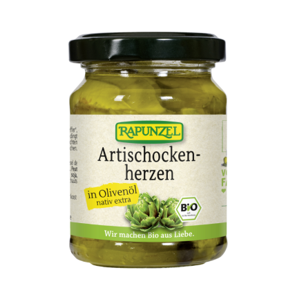 BIO Artičokové srdcia v olivovom oleji - 120g