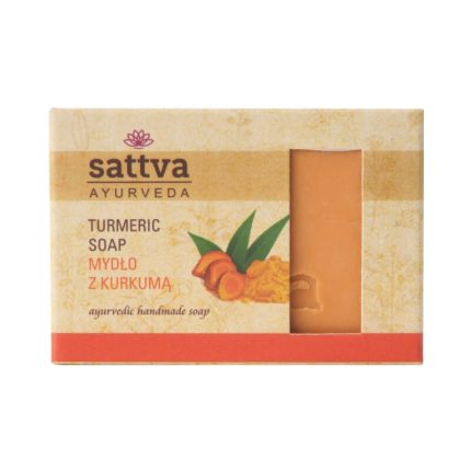 ajurvédske bylinné mydlo s kurkumou Sattva 125g