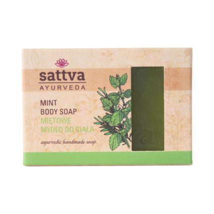 ajurvédske bylinné mydlo s mätou Sattva 125g