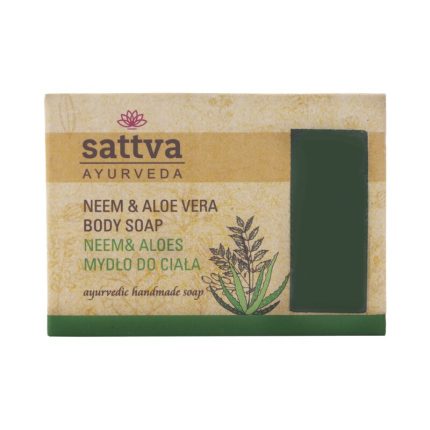 ajurvédske mydlo neem aloe vera Sattva 125g