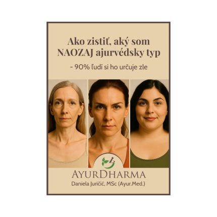 e-book Ako zistiť svoj ajurvédsky typ – test a sprievodca