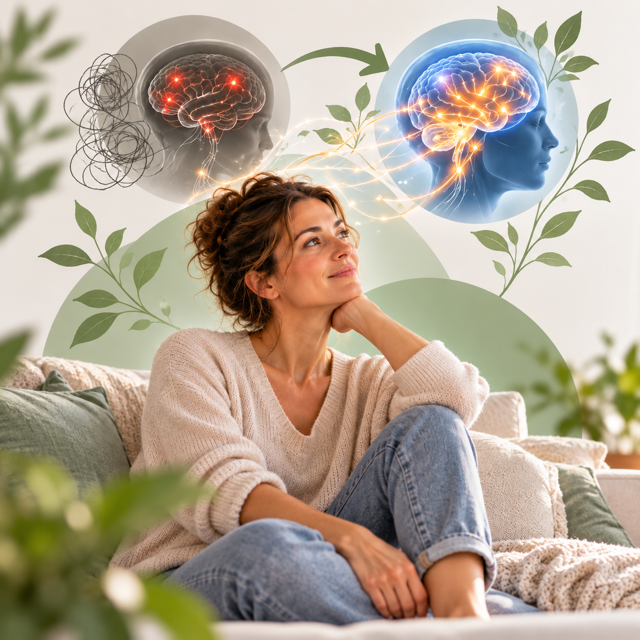 Preprogramovanie vzorcov Zmena naučených reakcií mozgu a vytváranie nových nervových dráh vďaka neuroplasticite.